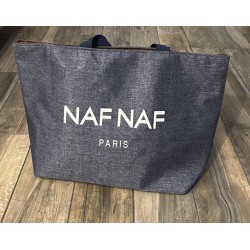 Sac NAF NAF Logo Blanc