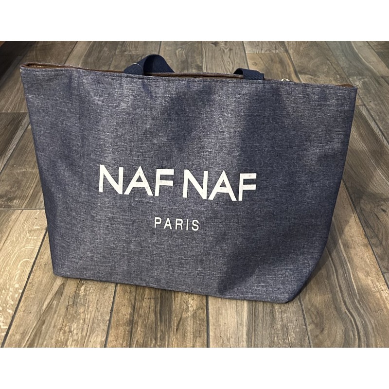 Sac NAF NAF Logo Blanc
