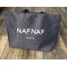 Sac NAF NAF Logo Blanc