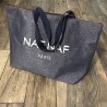 Sac NAF NAF Logo Blanc